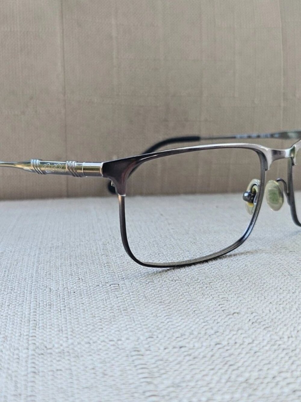 Brooks Brothers Men Eyeglasses Frame Gunmetal Tone Metal Eyewear BB1046 Glasses